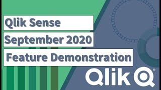 Qlik Data Analytics September 2020 - Feature Demonstration