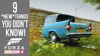 Forza Horizon 4 - 9 NEW Secrets, Easter Eggs & Glitches You Didn't Know!