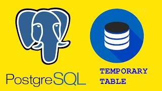 Postgresql, Temporary Table + Dynamic SQL + Keyword AS