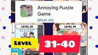 Annoying puzzle game walkthrough level 31 32 33 34 35 36 37 38 39 40