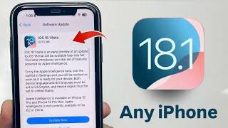 How To Install iOS 18.1 Beta 1 Update on iPhone 11, 12, 13, 14, 15