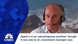 Apple's in an 'advantageous position' though it was late to AI, investment manager says