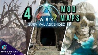 ARK ASCENDED | 4 MOD MAPS you can play right now | crossplay
