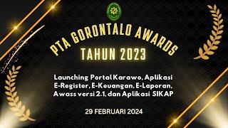 LIVE : PTA GORONTALO AWARDS TAHUN 2023