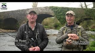 The new Hardy Aydon trout rods at Clonanav fly fishing - with Andrew Ryan and Paul Procter