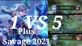 MIYA SAVAGE 2021|1 VS 5 MIYA BEST BUILD 2021|MIYA BEST PLAY