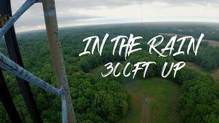 Tower Climbing | I Got Caught In High Wind & Rain