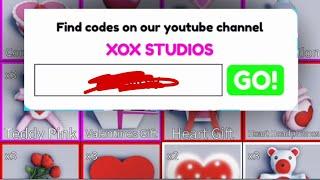 2 NEW VALENTINES DAY CODES ! ️