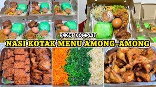 ORDERAN MENU AMONG-AMONG PAKET KOMPLIT #nasibox #idejualan #urapsayur #niahermanto