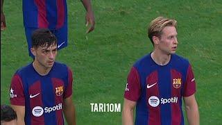 Frenkie De Jong & Pedri Dominates The Midfield vs Real Madrid 