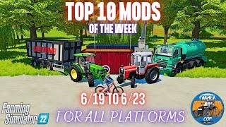 TOP 10 MODS OF THE WEEK - Farming Simulator 22