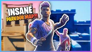 How I Made A PARKOUR MAP in Fortnite Creative!