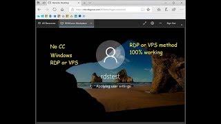 Get Windows free VPS or RDP 100% Latest working Method 2019