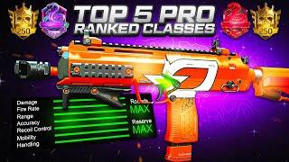NEW TOP 5 *IRIDESCENT* Pro Meta Best Ranked Play Classes MW2  (CDL Best Class Setups Loadouts Guns)