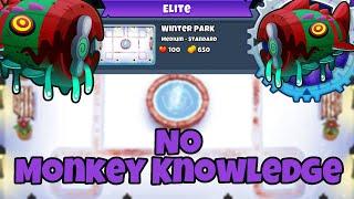 ELITE Bloonarius Tutorial || No Monkey Knowledge || Winterpark - BTD6