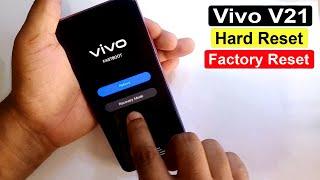 Vivo V21 Hard Reset | Factory Reset | Vivo V2066 Pattern Unlock Android 11 Without Pc 2021