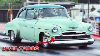 1950 CHEVY DELUXE WITH A HUGE SURPRISE! ALL STEEL! STREET LEGAL! BYRON DRAGWAY!