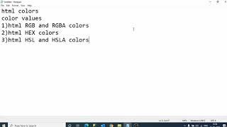 HTML RGB and RGBA Colors