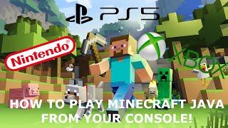 How To Play Minecraft Java from your Console! SWITCH/XBOX (SOME INFO IS OUTDATED)