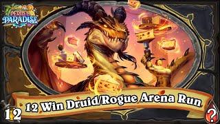 Cheeeese? 12 Win Druid/Rogue Dual Class Hearthstone Arena Run