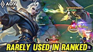 AOV : ZATA GAMEPLAY | RARELY USED IN RANKED - ARENA OF VALOR LIÊNQUÂNMOBILE ROV