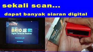 cara mencari program siaran tv digital stb venus new brio