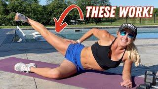 4 Easy Ways to do Hip Abduction at Home Lying & Standing!