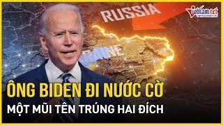 Xung đột Nga-Ukraine: Ông Biden cao tay đi nước cờ "một mũi tên trúng hai đích" vượt trước ông Trump