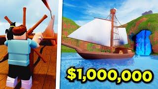 I bought the $1M PIRATE SHIP! (Roblox Jailbreak New Map Update)