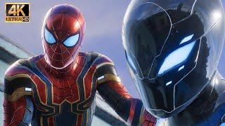 Iron Spider & Brooklyn 2099 Suits Fighting Hunters (NG+) - Marvel’s Spider-Man 2 PS5 Pro (4K60FPS)