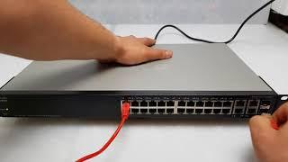 Cisco SF300-24P Managed Ethernet Switch 24-Port 10/100 POE SRW224G4P  (For Sale: eBay)