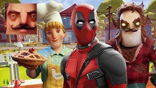 Hello Neighbor - My New Neighbor Baker Wolverine Deadpool Hulk History Gameplay Walkthrough