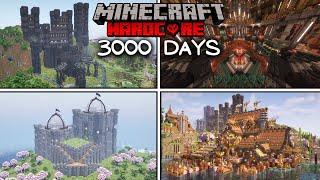 Surviving 3000 Days of Hardcore Minecraft [FULL MOVIE]