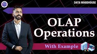 OLAP operations with real life example | Data Warehouse