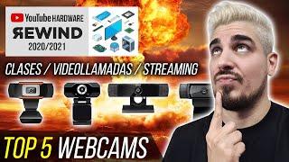 MEJORES WEBCAM CALIDAD/PRECIO 2020-2021  YOUTUBE HW REWIND 