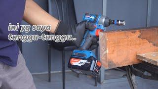 mungil tapi pedass.. kenapa baru masuk skrg?  - DONGCHENG DCPL165 CORDLESS IMPACT DRIVER 20V