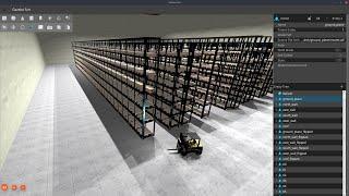 Warehouse Simulation in Gazebo & ROS2 with ArUco Code Detection Using OpenCV