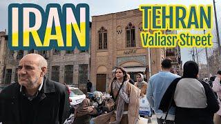 TEHRAN, IRAN  Walking on Valiasr Street | پیاده‌روی در خیابان ولیعصر