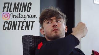 How I Film Instagram Content For Clients - BTS