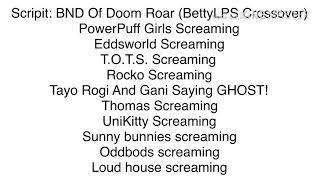 Scripit: BND Of Doom Roar (BettyLPS Crossover)