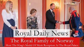The Royal Family Of Norway Hosts The King's Medal Of Merit Reception At The Palace & More #RoyalNews