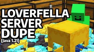 Multiplayer Item Duplication Glitch For Minecraft - Java 1.21 Tutorial