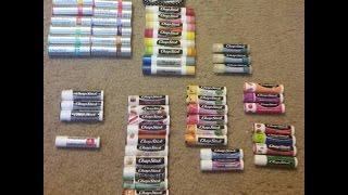 My Updated Chapstick Brand Lip Balm Collection