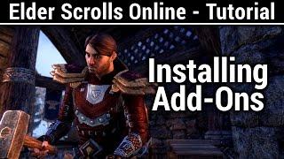 Elder Scrolls Online Tutorial - Installing Add-Ons (Beginner's Guide)