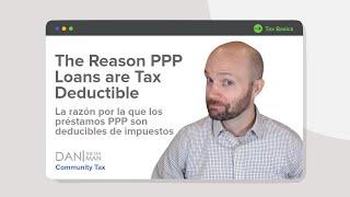 The Reason PPP Loans are Tax Deductible | Préstamos PPP son deducibles de impuestos | Community Tax