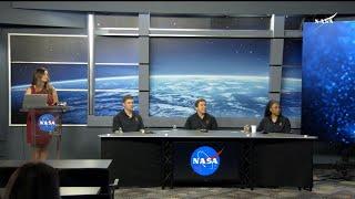 LIVE: NASA astronauts hold news conference after mission to International Space Station