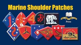 Marine Corps Divisions and Marine Squadrons Shoulder Patches (Blazes or Shoulder Sleeve Insignia)