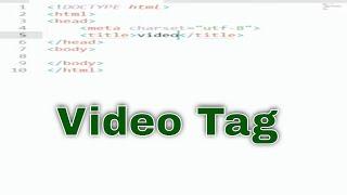 Video Tag in HTML | HTML Tags | #shorts