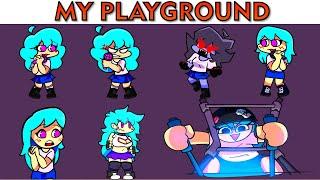 FNF Character Test | Gameplay VS My Playground | Sky