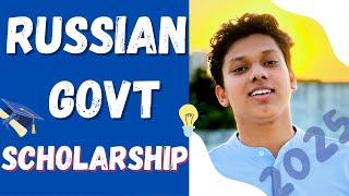 Study in Russia for FREE (Russian Government Scholarship 2025)